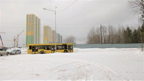 В новый микрорайон Сургута пустили автобус